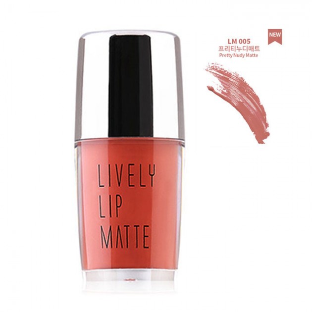 Eglips Lively Lip Matte #LM005 pretty nudy matte 5g