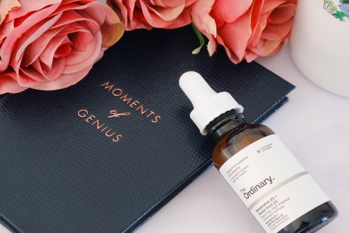 The Ordinary Resveratrol 3% + Ferulic Acid 3% 30ml เซรั่มต่อต้านอนุมูลอิสระที่ทรงประสิทธิภาพ ลดผิวเสียจากแดด กระตุ้นการไหลเวียนของเลือด สกัดจากองุ่นทำให้ผิวนุ่มฟู กระชับและกระจ่างใส