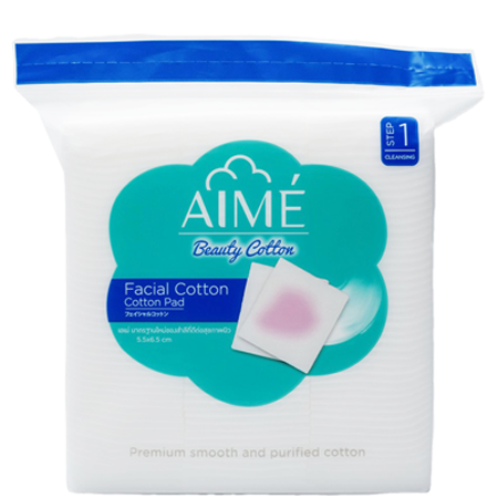 AIME',เอเม่,สำลี,AIME' Cotton Pad 40g.,AIME' Cotton Pad ,AIME' Cotton Pad  รีวิว,AIME' Cotton Pad  ราคา,