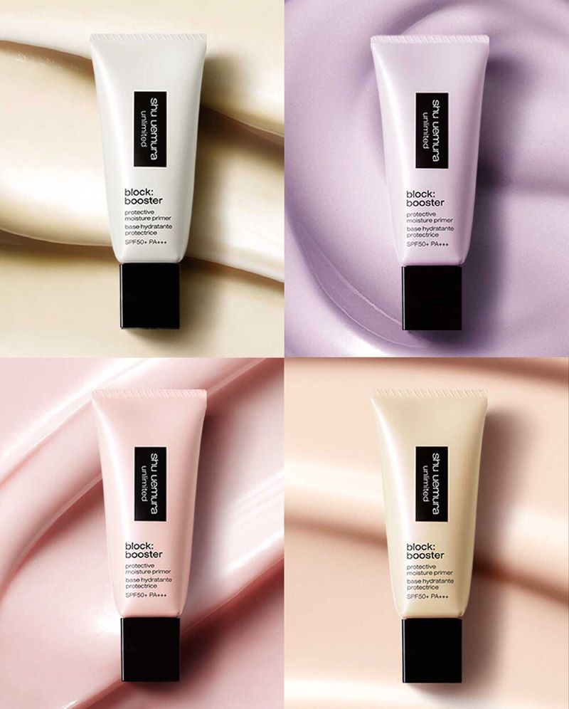 Shu Uemura Block Booster Protective Moisture Primer SPF50+ PA+++10ml #Sumire Mauve , Shu Uemura Block Booster  , Shu Uemura Block Booster  ราคา ,Shu Uemura Block Booster  รีวิว , Shu Uemura Block Booster ไพรเมอร์ , Shu Uemura Block Booster 