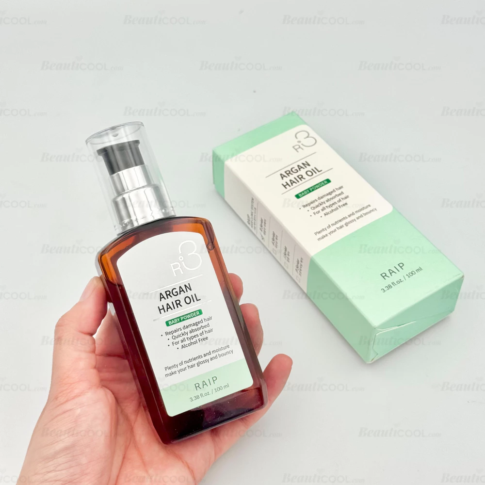Raip R3 Argan Hair Oil #Baby Powder 100 ml  