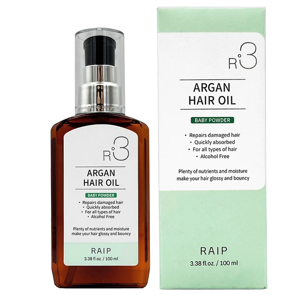 Raip R3 Argan Hair Oil #Baby Powder 100 ml  